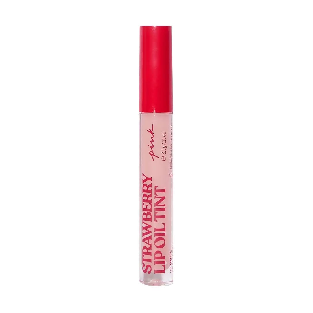 Олія для губ Victoria's Secret Pink Lip Oil Tint, Strawberry, 3.1 г